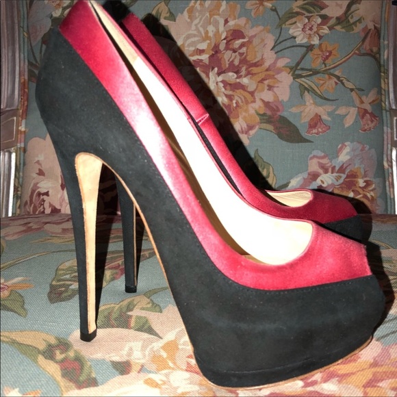 Giuseppe Zanotti Peep Toe Pumps - Picture 4 of 7